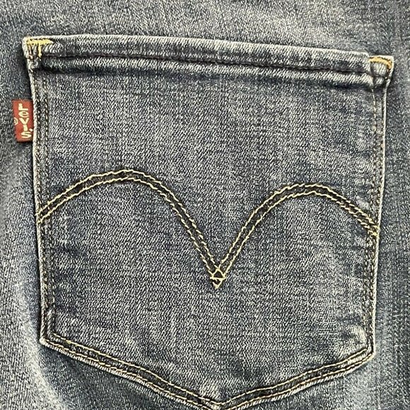 Levi’s Mid Rise Skinny Jeans Stretch Denim Size 8 - Picture 5 of 12